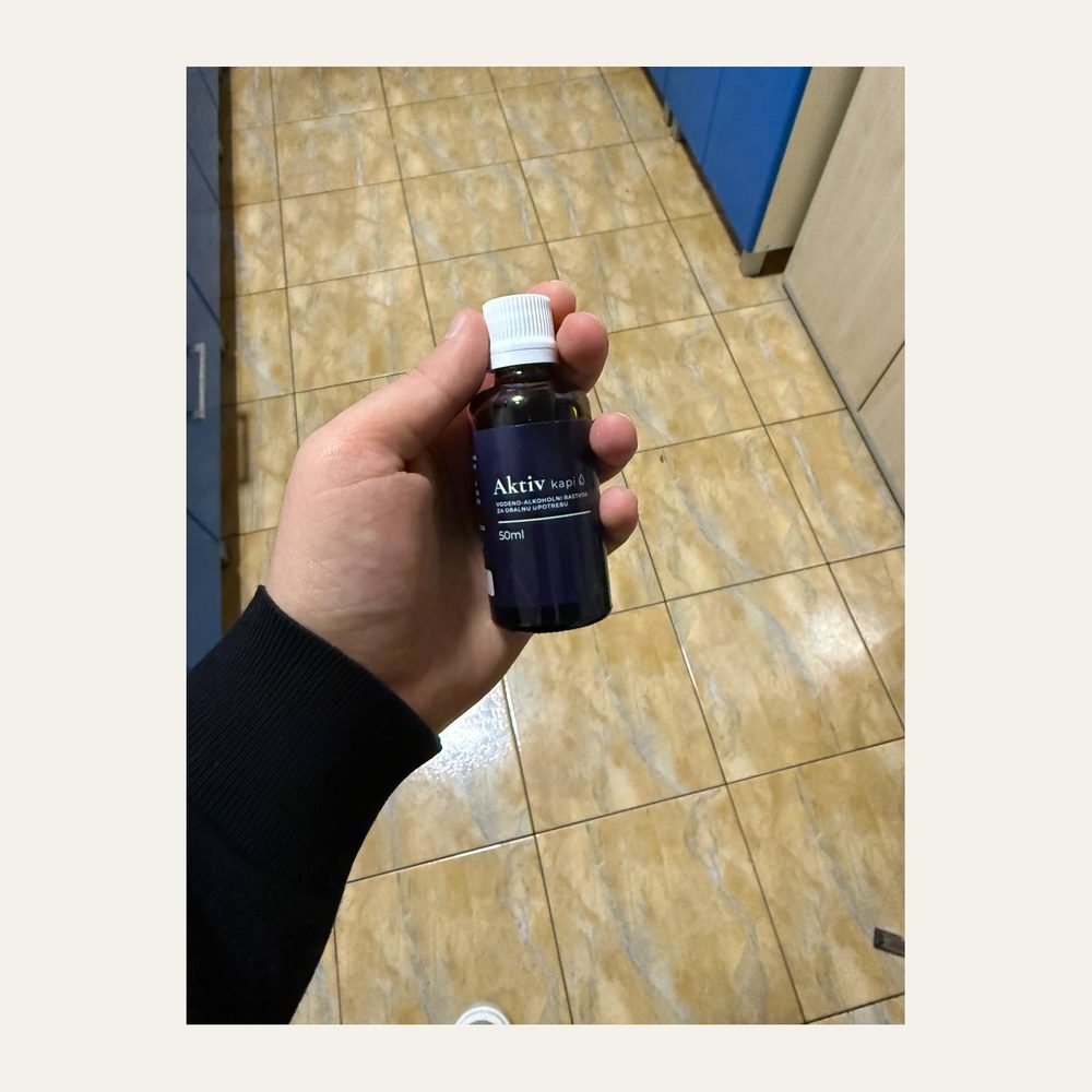 Aktiv Kline kapi — Kapi sa kurkumom · bočica 30 ml