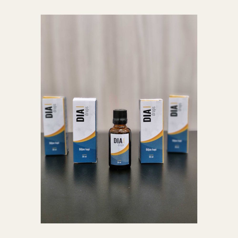 DIA drops — Biljne kapi · bočica 30 ml