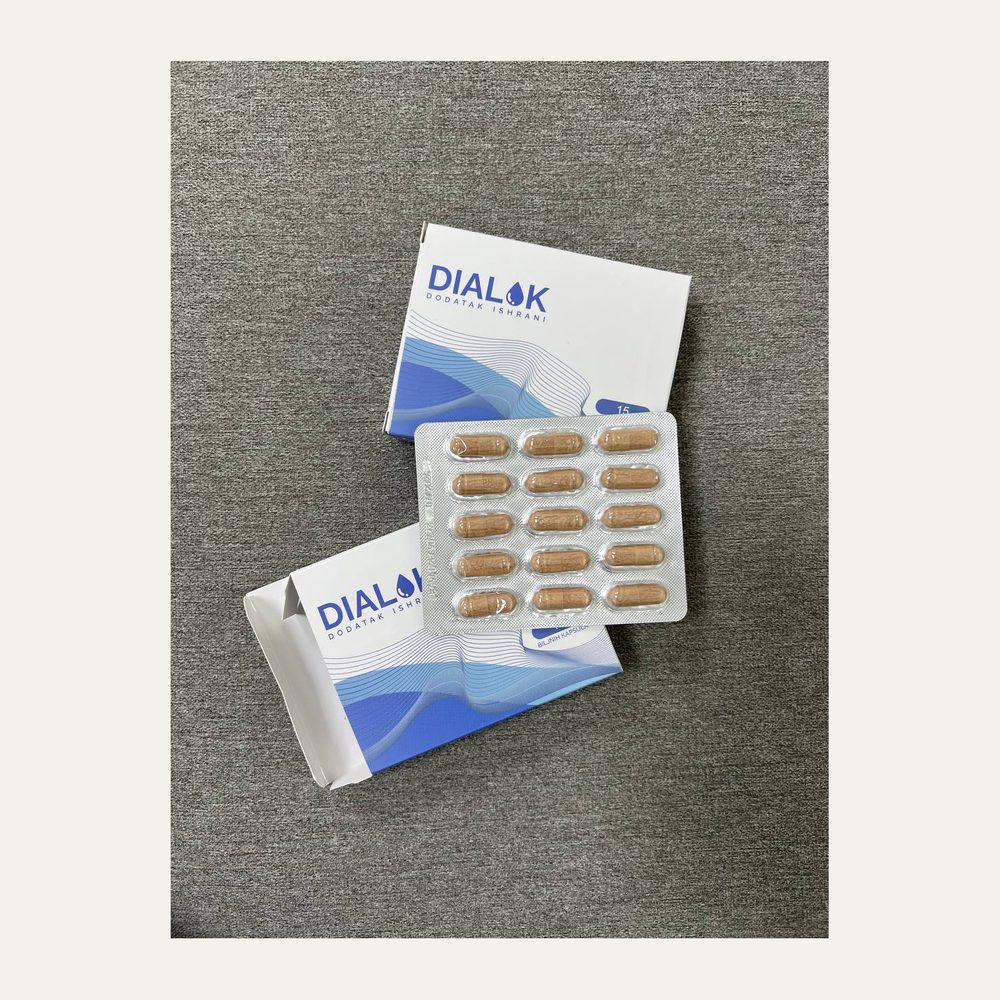 Dialok — Biljne kapsule · kutija 15 kom.