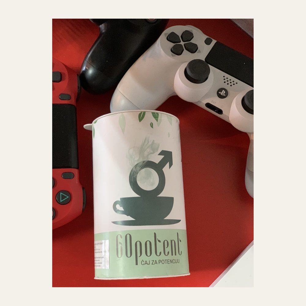 GoPotent — Biljni čaj za muškarce · limenka 50 g