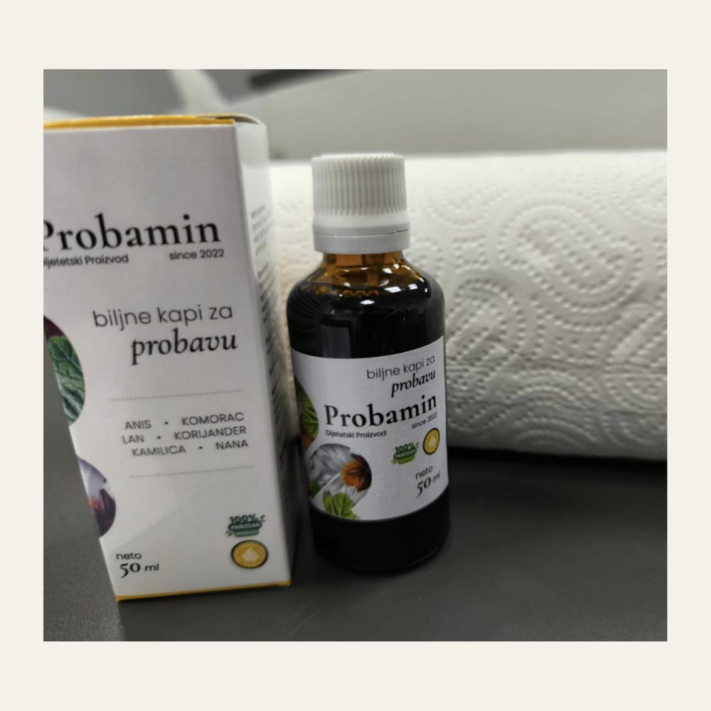 Probamin — Biljne kapi za varenje · 50 ml