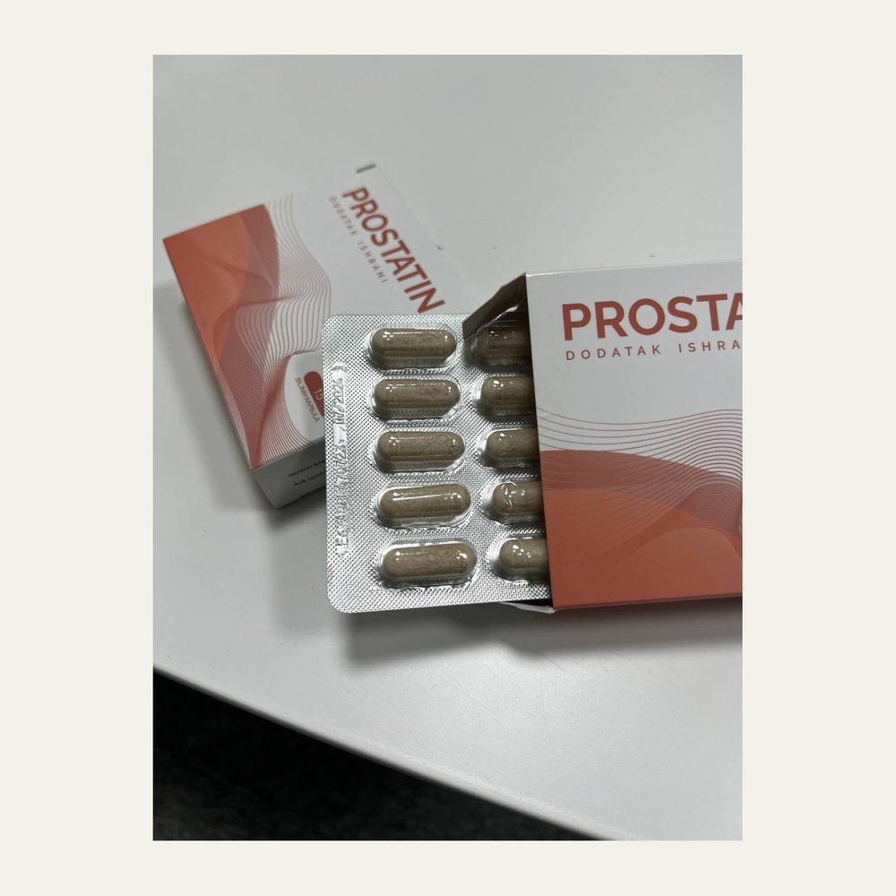 Prostatin — Biljne kapsule · kutija od 15 kom.