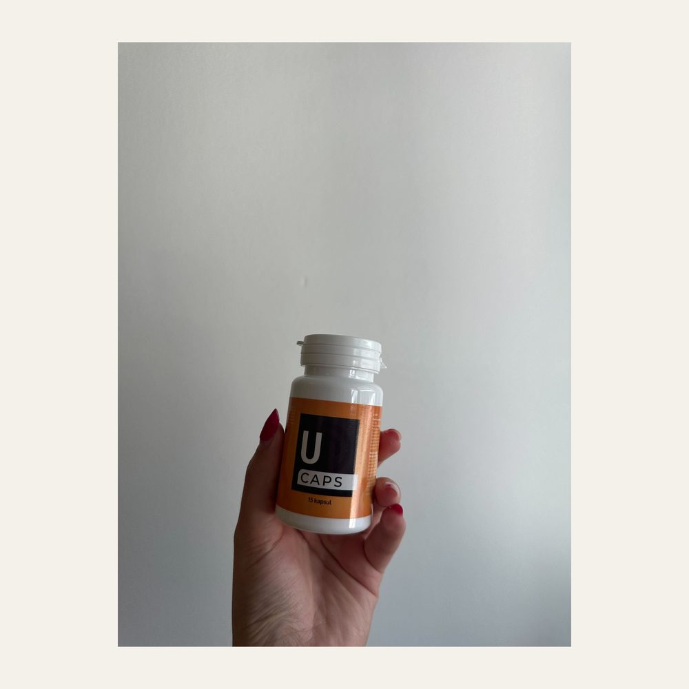 U Caps — Kapsule sa ginkom i vitaminima · 15 kom.